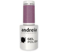 Andreia Vernis à Ongles Gel Semi-Permanent Couleur 258 Violet - Nuances de Briller Nus - et Nuances Douces de Gris et Violet - 10 ml