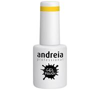 Andreia Vernis Gel Semi-Permanent pour Lampe UV/LED - Vernis à Ongles Couleur Intense Tenue 4 Semaines pour French Manucure - Couleur 292 Jaune - Nuances de Or - 10 ml