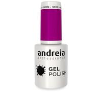 Andreia Professional Vernis gel semi-permanent UV/LED Tenue 4 semaines Couleur 266 Violet Néon 10 ml