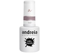 Andreia Vernis Gel Semi-Permanent pour Lampe UV/LED - Vernis à Ongles Couleur Intense Tenue 4 Semaines pour French Manucure - Couleur BA2 Rose - Nuances de Rouge - 10 ml