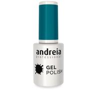 Andreia Vernis Gel Semi-Permanent pour Lampe UV/LED - Vernis à Ongles Couleur Intense Tenue 4 Semaines pour French Manucure - Couleur 203 Vert - Nuances de Bleu Néons - 10 ml