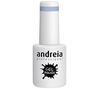 Andreia Vernis Gel Semi-Permanent pour Lampe UV/LED - Vernis à Ongles Couleur Intense Tenue 4 Semaines pour French Manucure - Couleur 287 Bleu pastel - Nuances de Vert - 10,5 ml