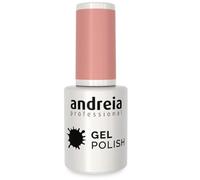 Andreia Vernis Gel Semi-Permanent pour Lampe UV/LED - Vernis à Ongles Couleur Intense Tenue 4 Semaines pour French Manucure - Couleur 220 Nude - Nuances de Rose - 10 ml