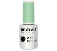 Andreia Vernis Gel Semi-Permanent pour Lampe UV/LED - Vernis à Ongles Couleur Intense Tenue 4 Semaines pour French Manucure - Couleur 286 Vert pastel - Nuances de Bleu - 10 ml