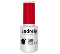 Andreia Vernis Gel Semi-Permanent pour Lampe UV/LED - Vernis à Ongles Couleur Intense Tenue 4 Semaines pour French Manucure - Couleur 211 Rouge - Nuances de Clair - 10.5 ml