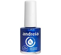 Andreia – Vernis à ongles – Halal végétalien brillant – B13 Bleu métallisé – 10,5 ml