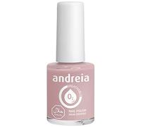 Andreia Professional Vernis à ongles respirant Halal végétalien B25 Nu Rosé 10,5 ml