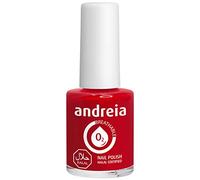 Andreia Vernis Halal - Vernis à Ongles Végétalien Brillant, Perméable & Respirant Conforme aux Exigences Halal - Haute Qualité - Couleur B6 Rouge - 10.5ml