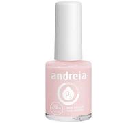 Andreia Vernis Halal - Vernis à Ongles Végétalien Brillant, Perméable & Respirant Conforme aux Exigences Halal - Haute Qualité - Couleur B19 Rose Pale - 10.5ml