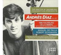 Andres Diaz, Cello - Andres Diaz: Manuel De Falla, Robert Schumann (UK Import)