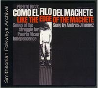 Andres Jiminez - Puerto Rico: Como El Filo Del Machete [Cd]