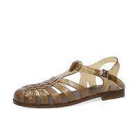 Andrés Machado AM188 - Sandales Méduse en PVC avec Boucle - Sandales d’Été Unisexes - Femme et Homme - Couleur Cannelle EU 46