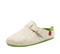 Andrés Machado - Chaussons pour Femmes Hommes Unisexe - Automne - VAL - Pantoufles pour la Maison - intérieure/extérieure - Double Chaude - Semelle antidérapante et intérieure Amovible - Blanc, EU 41