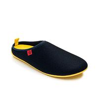 Andrés Machado - Chaussons pour l´été - Dynamic-R - Slippers pour Homme/Femme - Tige en Grille et Doublure transpirable - Ouverts à l´arrière - Semelle Souple - Bleu et Jaune, EU 43