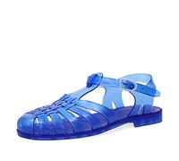 Andrés Machado - Chaussure d'été de Femme - Fabriqué En PVC Résistant - Fermeture avec Boucle - Pour la Plage et la Rivière - Sandales d’Été pour Femme - Couleur Bleu Foncé - Taille 40 EU