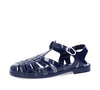 Andrés Machado - Chaussure d'été de Homme - Fabriqué En PVC Résistant - Fermeture avec Boucle - Pour la Plage et la Rivière - Sandales d’Été pour Homme - Couleur Bleu Marine - Taille 45 EU