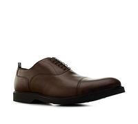Andrés Machado - Chaussure élégante pour Hommes en Cuir de Haute qualité - AM-Oxford - Chaussures habillées pour Hommes/pour Les Affaires et la Vie Quotidienne - Vitelo Marron, EU 50