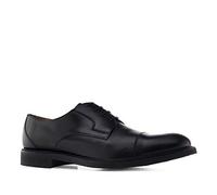 Andrés Machado - Chaussure pour Hommes de Style Blücher en Cuir Noir - AM-Oxford - pour Le Quotidien - Chaussures habillées -Noir, EU 50