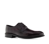 Andrés Machado - Chaussures de Costume élégantes pour Hommes - Derby - Chaussures pour Hommes en Cuir de Haute qualité - Chaussures à Lacets pour Le Travail et Le Quotidien -Burdeos, EU 50