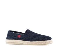 Andrés Machado - Chaussures en Grille pour l´éte - AM500 - Anatomiques - Espadrilles pour Femme/Homme - Semelle extérieure en Caoutchouc antidérapant - Grille Bleu EU 43