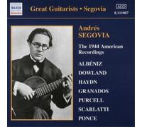 Andrés Segovia Andres Segovia: The 1944 American Recordings (CD) Album