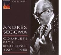 Andrés Segovia - Complete Bach Recordings, 1927-1955 [Import]