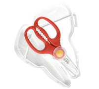 ANDRESLAD 1 Jeu Ciseaux ciseau cuisine ciseau de cuisine cisailles de cuisine portables cisailles pour aliments pour bébés cisailles pour aliments pour tout-petits coupeur de sécurité pp