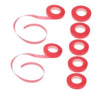 ANDRESLAD 10 Rouleaux Bandes de Ligature Extensibles pour Jardinage Ruban de Grafting pour Arbres Fruitiers et Plantes Bande de Taping Réutilisable pour Soutien des Branches Rouge Lot