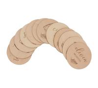 ANDRESLAD 12pièces Disques Bois Pour Bébés Cartes De à Double Face Pour Capturer Les Moments Précieux De Croissance Souvenirs