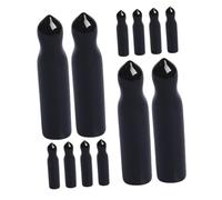 ANDRESLAD 15 pièces Bouchons Verseurs Caoutchouc pour Becs de Bouteille Huile Cache-Bec Verseur Anti-poussière pour Distributeur Vin et Sirop Accessoires Cuisine Maison Protection Étanche