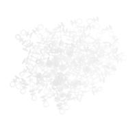 ANDRESLAD 150 Crochets de Rideau Universels en Plastique Blanc roulettes pour Rail de Rideaux Clips et Glissières 55 CM Suspendre Fluide des Rideaux aux Fenêtres Kit 150 Pièces pour Maison