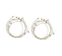 ANDRESLAD 19 pièces Cordes de Lyre Acier Accessoires pour Harpe Lyre Rapide et Stable