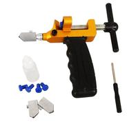 ANDRESLAD 1ensemble Cutter à Verre Carreaux Métal Outil De Coupe Coupe Facile Pour Travaux Manuels Parfait Pour Carrelage Vitrail