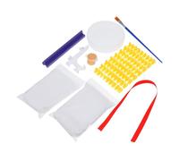 ANDRESLAD 1ensemble Kit De Moulage Pour Souvenir Avec Encre Pour Impressions De Mains Et Inclus Inky Support Pinceau Moules Et Décorations Colorées