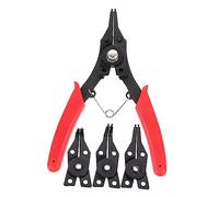 ANDRESLAD 1Ensemble Kit de Retenue à Anneau Pince Professionnelle Circlip pour Retrait Anneaux Outil Pratique de Haute Qualité pour Mécaniciens et Bricoleurs Utilisation Facile