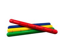 ANDRESLAD 2 pièces Bâtons de Relais Sonores Légers et Portables avec Cloche Accessoires Sportifs pour Courses et Gymnastique Enfantine Couleur Aléatoire Couleur Aléatoire