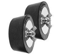 ANDRESLAD 2 pièces Bouchons Hivernage Piscine PVC Robuste Lot de Bouchons Expansion Filetés pour Canalisation Retour Spa Accessoires Durables Résistants Au Gel et Faciles à Installer