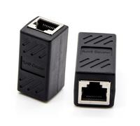 ANDRESLAD 2 pièces Coupleur Inline Plastique Adaptateur Connecteur Femelle à Femelle pour Rallonge Câble Ethernet Cat Lot de Extension Réseau Lan Pratique pour Maison et Bureau