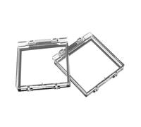 ANDRESLAD 2 Pièces Couvercle de Protection Bouton Poussoir Plastique Résistant Protection Arrêt Accidentel Installation Facile pour Ordinateur Lave Linge Ascenseur Lot de Carrés
