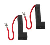 ANDRESLAD 2 pièces Kit Porte-fusible pour Micro-ondes avec Fusible Haute Tension Remplacement pour Réparation Micro-ondes Domestiques Protection Circuit Haute Tension Usage Maison et