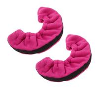 ANDRESLAD 2 Pièces Protège-Lames de Patins à Glace Élastiques Lot de 2, Protection Légère et Doublure Anti-Humidité, Taille L 24,4 X 14 CM, Rose, Compatible Patinage Artistique et Hockey sur