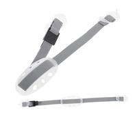 ANDRESLAD 2 pièces Sangle de Menton pour Casque de Sécurité Réglable et Résistante Accessoire pour Casque Rigide Kit Blanc Robuste et Facile à Installer Remplacement pour Protection Tête