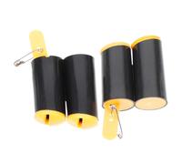 ANDRESLAD 2 pièces Sifflet Pigeon Entraînement Abs Ultra Léger Portable Sifflet Dressage Sécurisé pour Pigeons Outil Pratique pour Balcon et Exercices Couleur Aléatoire Couleur Aléatoire