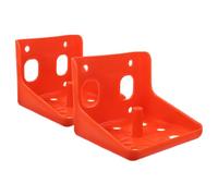 ANDRESLAD 2 pièces Support Bloc Sel Robuste pour Bovins Moutons Cerfs Rack Stable pour Pierres Minérales Lot