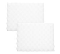 ANDRESLAD 2 Pièces Tapis Éponge pour Fondant avec Forme Ondulée Coussin Résilient pour Modélisation de Fleurs et Séchage Rapide Plateau Polyvalent pour Décoration de Gâteaux