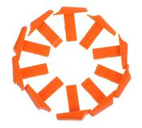ANDRESLAD 20 Pièces Boutons de Verrouillage Orange pour Échelles Télescopiques Universelles, Accessoires en Plastique pour Échelles de Grenier, Interrupteur de Sécurité Pratique et Solide,