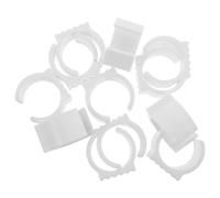 ANDRESLAD 20 Pièces Patins U Plastique pour Chaise et Support Hamac Protecteurs Antidérapants pour Tubes de Protection Sol pour Parquet et Carrelage