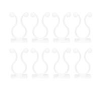 ANDRESLAD 200 pièces Clips Muraux pour Plantes Grimpantes Auto-adhésifs Supports Fixation Vignes Multifonctionnels Blancs Moyens Organisateur de Câbles et Crochets Fixateurs Durables pour