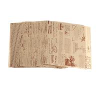 ANDRESLAD 200 pièces Papier Cuisson Journal Anglais Résistant Haute Température Antiadhésif pour Pâtisserie Usage Professionnel et Domestique