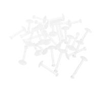 ANDRESLAD 28 Pièces Boucles Oreilles Transparentes pour Sport Bijoux Piercing Nez Sourcil et Oreille Clous Acryliques Unisexes pour Usage Quotidien et Activité Physique